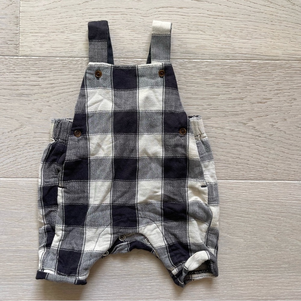 H&M Gingham Overalls